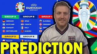 *FINAL* UEFA EURO 2024 FULL TOURNAMENT PREDICTION