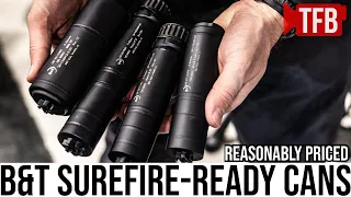 B&T's New Inexpensive Cans that Work With Surefire Mounts
