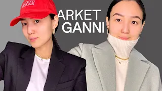 ARKET, GANNI: примерка - базовый и функциональный гардероб