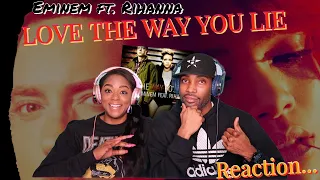 EMINEM FT. RIHANNA "LOVE THE WAY YOU LIE" REACTION| Asia and BJ