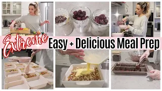 *NEW* EXTREME MEAL PREP WITH ME / EASY AND DELICIOUS COOK WITH ME 2020 // TIFFANI BEASTON HOMEMAKING