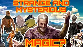 The Weird Magic in The Elder Scrolls?