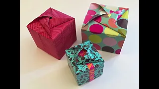 Japanese Style Gift Wrapping with Origami Finish “Original”