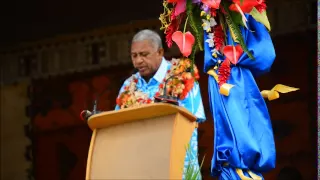 PM Voreqe Bainimarama Launches Albert Park Redevelopment