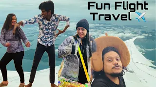 நடுவானத்துல Extreme Fun 😹 India - Australia ✈️ Manimegalai, Bala, Pugazh