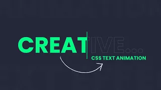 CSS Creative Text Animation Effects | Amazing Animated Text using Html & CSS