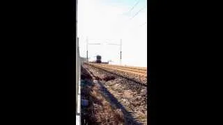 Treno FB* da Venezia-Lecce ripreso tra Fano e Pesaro!!!!               {[(NC)]}