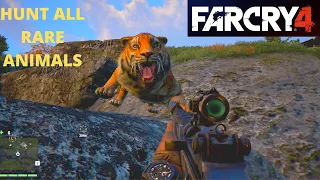 Hunt All Rare Animals Far Cry 4