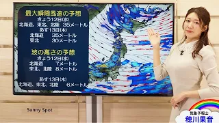 日本海側 冬の嵐に警戒 太平洋側の平地でも積雪　(解説：#気象予報士 #穂川果音)