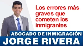 Los errores más graves que cometen los inmigrantes