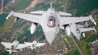 F-16 & Eurofighter - Baltic Air Policing