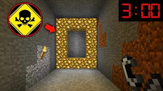 If you see this Minecraft Portal... DONT Complete it(Minecraft)