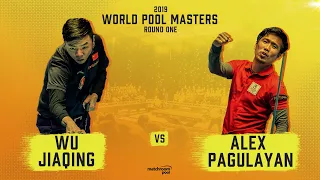 Wu Jiaqing vs Alex Pagulayan | 2019 World Pool Masters