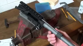 300 Blackout AR 15 Barrel Install