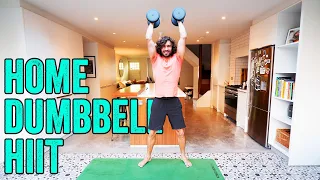 15 Minute Home Dumbbell Workout | The Body Coach TV