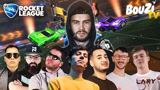 JE GAGNE UN TOURNOI ROCKET LEAGUE ENTRE STREAMER ??