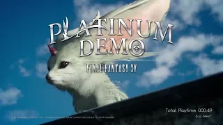 Final Fantasy XV - Platinum Demo PS4 Pro