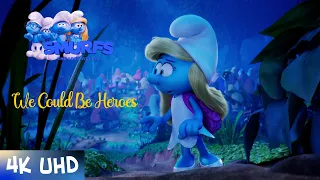 Smurfs We Could Be Heroes Song | SMURFS THE LOST VILLIAGE Movie 2017 | Alesso | 4K Ultra FUHD