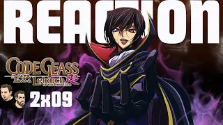 CODE GEASS 2x9 "A Bride in the Vermillion Forbidden City" FIRST TIME ANIME REACT! Kodo Giasu S02E09