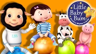 Hopping Song | Nursery Rhymes for Babies by LittleBabyBum - ABCs and 123s