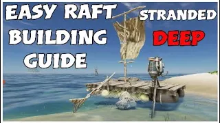 STRANDED DEEP- PS4-Quick and easy raft building guide