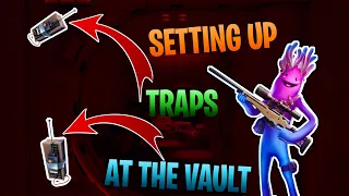 Setting up Traps at the Agency Vault...(C4 and Proximity Mine Traps)