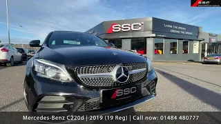 Mercedes-Benz C220d | 2019 (69 Reg) | AMG LINE (PREMIUM PLUS) G-TRONIC+ (S/S)