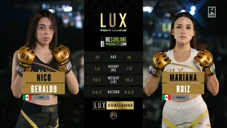 Nico Geraldo VS Mariana Ruiz | FULL FIGHT In MEXICO 12/10/21 🥊🥊