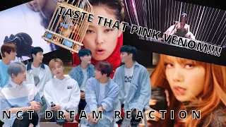 NCT DREAM REACTION BLACKPINK PINK VENOM M/V