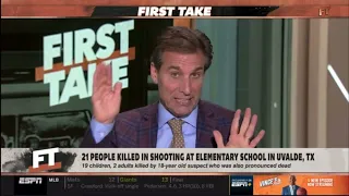 Mad Dog goes off on United States about gun violence/ First Take
