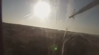 Ukrainian Mi-24P is shot down over the Luhansk Region of Ukraine