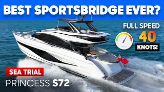 The BEST Sportsbridge on the Market? Princess S72 Test Drive & Review