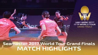 2017 World Tour Grand Finals Highlights: Chen Meng/Zhu Yuling vs Mima Ito/Hina Hayata (Final)