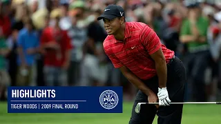 Every Shot from Tiger Woods Tense Final Round | 2009 PGA Championship