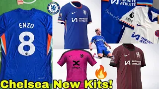 CONFIRMED!✅Chelsea New Home Away Third & Training Kits 2024/24🔥Amazing Chelsea New Kits,All Colours