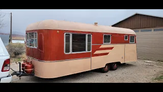 1953 Silver Dome travel trailer! For Sale!
