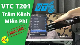 VTC T201 - Đầu thu dvb t2 vtc t201 giá rẻ xem miễn phí rất nhiều kênh