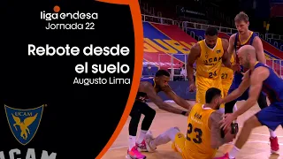 AUGUSTO LIMA rebotea... ¡desde el suelo! | Liga Endesa 2020-21