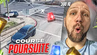 BEST OF COURSE POURSUITE DE DINGUE 🚗💨 300 QI 🧠 sur GTA RP ! #6