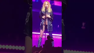 Madonna gives heartbreak speech and starts crying at celebration tour Antwerp Belgium