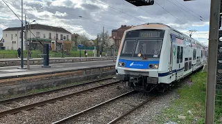 RER-E MI2N EOLE Z220500 et Z20500 en gare de Bondy