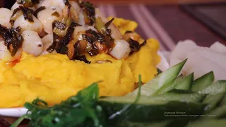 Рецепт | Тыквенное пюре с гребешками | Pumpkin puree with scallops для MUKBANG  с Верняевой