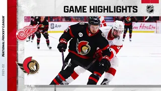 Red Wings @ Senators 4/3 | NHL Highlights 2022