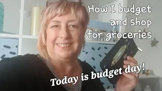 Budget and grocery shop day!