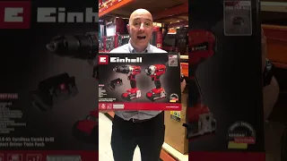 🔴⚫️ Toolforce Tuesday ⚫️🔴 Special offer on Einhell 18v Drill & Driver Kit