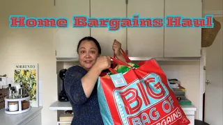 My 1st HOME BARGAINS  HAUL in over a year