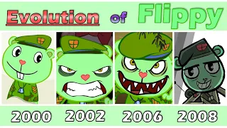 Evolution of Flippy from Happy Tree Friends