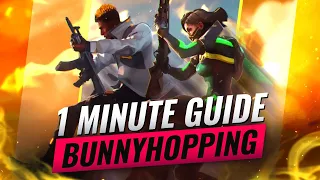 Learn To Bunny Hop in 60 seconds!