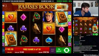 Ramses Book slot x2 - €745 Win on Online Slot