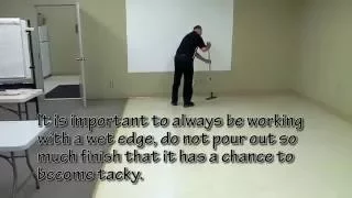 How to Apply Floor Finish Using Flat Mop System